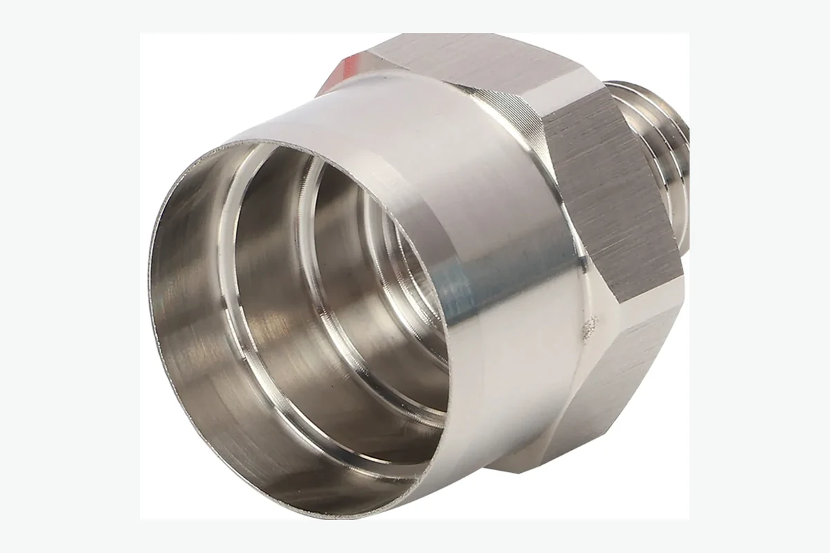 custom stainless steel adapter machining