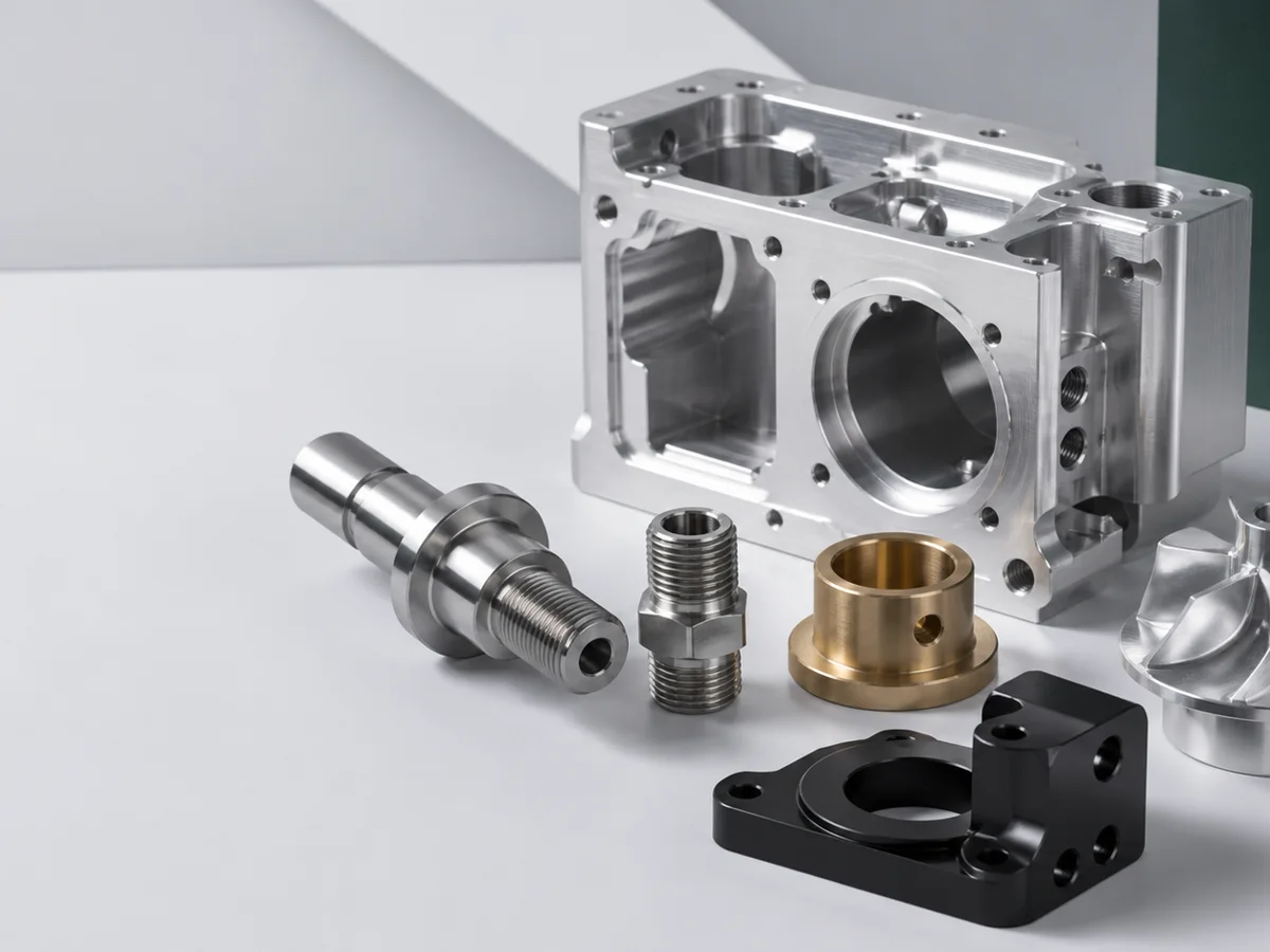 Precision CNC component reviewed against controlled drawing requirements